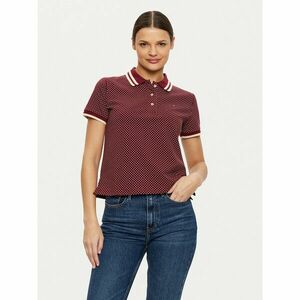 Tommy Hilfiger Pólóing WW0WW43928 Piros Slim Fit kép