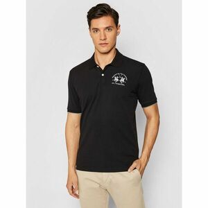 La Martina Pólóing CCMP01 PK001 Fekete Regular Fit kép