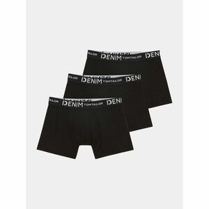 Tom Tailor Denim 3 darab boxer 1038850 Fekete kép