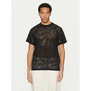 Versace Jeans Couture Póló 78GAH6R0 Fekete Regular Fit kép