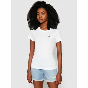 Calvin Klein Jeans Póló J20J212883 Fehér Slim Fit kép
