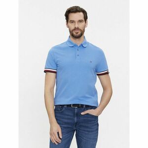Tommy Hilfiger Pólóing Monotype Flag MW0MW33585 Kék Slim Fit kép