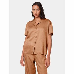 Triumph Pizsama felső Silky Sensuality 10218320 Barna Relaxed Fit kép