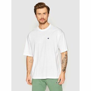 Champion Póló Small C Logo 216548 Fehér Muscle Fit kép