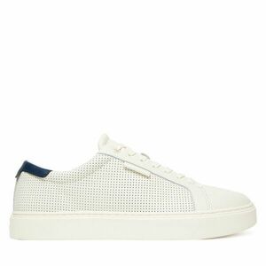 Sportcipők Calvin Klein Clean Cup Low Laceup Perf Lth HM0HM01870 Fehér kép