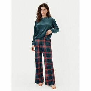 Hunkemöller Pizsama 204214 Zöld Regular Fit kép