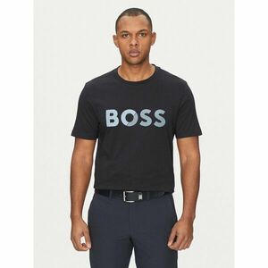 BOSS Póló Tape Logo 50530990 Sötétkék Regular Fit kép