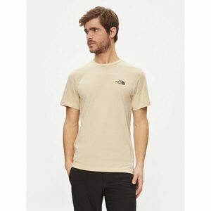 The North Face Póló Simple Dome NF0A87NG Bézs Regular Fit kép