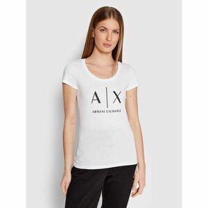 Armani Exchange Póló 8NYT70 YJ16Z 1000 Fehér Slim Fit kép