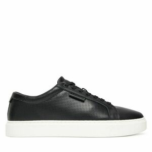 Sportcipők Calvin Klein Clean Cup Low Laceup Perf Lth HM0HM01870 Fekete kép