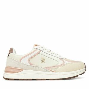 Sportcipők Tommy Hilfiger Casual Fashion Runner Mix FW0FW08693 Ekru kép