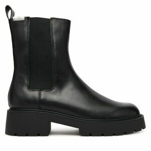 Bokacsizma Calvin Klein Jeans Combat Mid Chelsea Boot Hw Lth YW0YW01869 Fekete kép