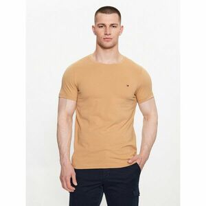 Tommy Hilfiger Póló MW0MW10800 Bézs Slim Fit kép