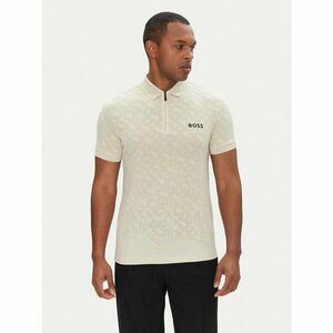 BOSS Pólóing Philix Toc Jq 50538106 Bézs Slim Fit kép