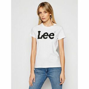 Lee Póló Logo Tee L42UER12 112109470 Fehér Regular Fit kép