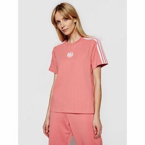 adidas Póló adicolor 3D Trefoil GN6702 Rózsaszín Loose Fit kép