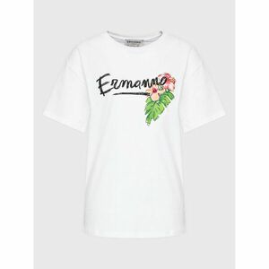 Ermanno Firenze Póló D42EL036EK8 Fehér Regular Fit kép