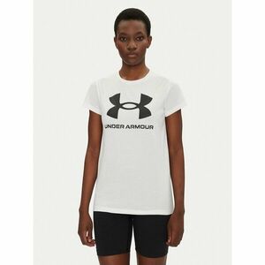 Under Armour Póló Rival Logo SS 1356305 Fehér Regular Fit kép