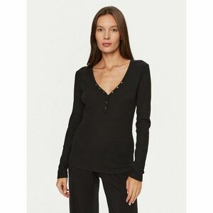 Hunkemöller Pizsama felső 205123 Fekete Slim Fit kép
