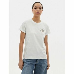 Lee Póló Small Logo 112350196 Ekru Regular Fit kép