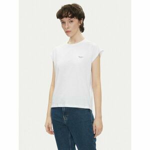Pepe Jeans Póló Blooma PL506030 Fehér Regular Fit kép