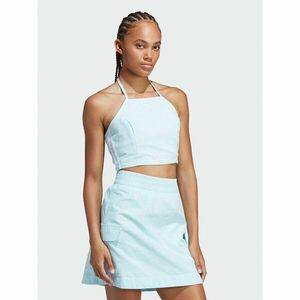 adidas Felső adicolor Classics Poplin HL9307 Kék Slim Fit kép