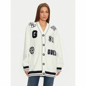 Guess Póló V4BQ08 KCHV0 Fehér Boxy Fit kép