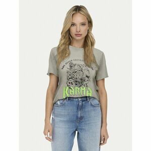 ONLY Póló Lucy 15307412 Szürke Regular Fit kép