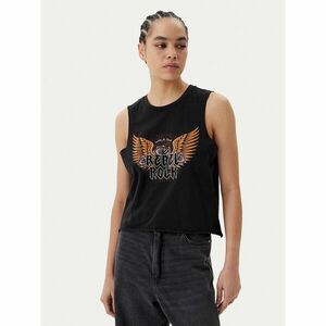 Noisy May Felső Rebel 27034002 Fekete Oversize kép