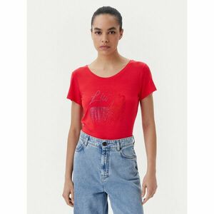 Liu Jo Beachwear Póló VA5157 JS360 Piros Regular Fit kép