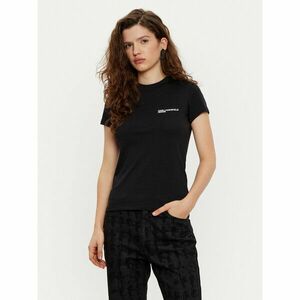 Karl Lagerfeld Jeans Póló A1W17004 Fekete Slim Fit kép