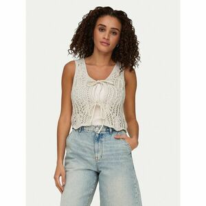 ONLY Felső Lizzy 15343882 Bézs Regular Fit kép