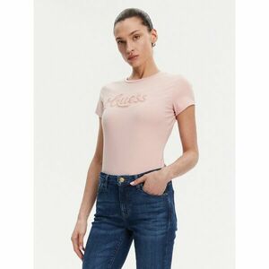 Guess Póló W5GI47 KA0Q1 Rózsaszín Slim Fit kép