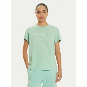 Champion Póló 117650 Zöld Slim Fit kép