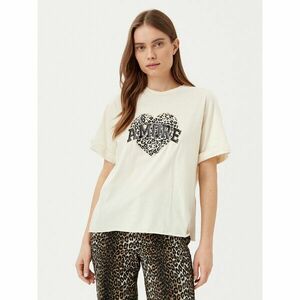 ONLY Póló Lucy 15339887 Bézs Loose Fit kép