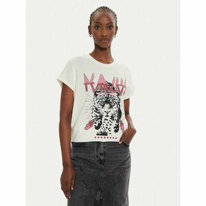 JJXX Póló Wilma 12274694 Ekru Boxy Fit kép