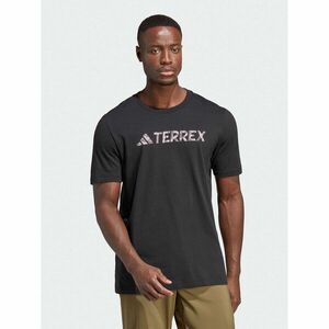 adidas Póló Terrex Classic Logo T-Shirt HZ1399 Fekete Regular Fit kép