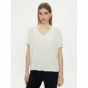 Tommy Hilfiger Póló UW0UW05190 Ekru Oversize kép