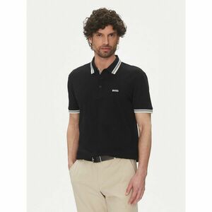 BOSS Pólóing Paddy 50469055 Fekete Regular Fit kép