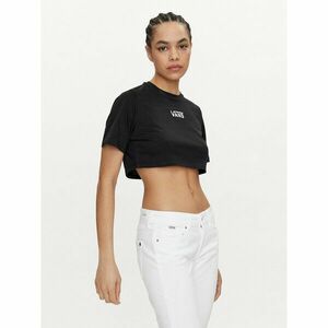 Vans Póló Flying V Crew Crop Ii VN000GFF Fekete Regular Fit kép