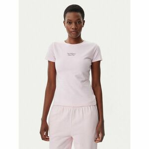New Balance Póló WT51958 Rózsaszín Slim Fit kép