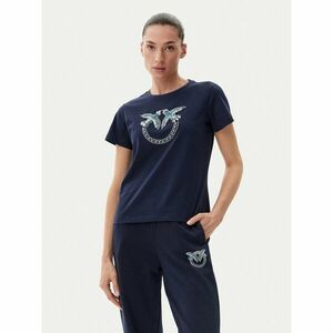 PINKO Póló Quentin 100535 A2G7 Sötétkék Regular Fit kép