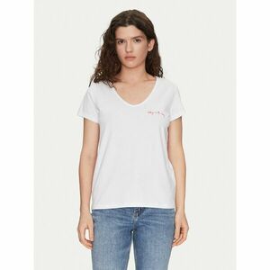 Pieces Póló Silly 17156926 Fehér Regular Fit kép