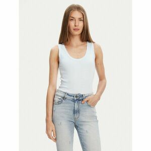 United Colors Of Benetton Felső 3GA2DH010 Kék Slim Fit kép