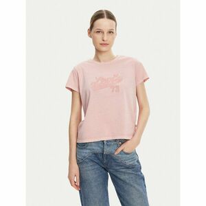 Levi's® Póló Graphic A8804-0039 Rózsaszín Boxy Fit kép
