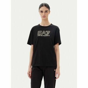 EA7 Emporio Armani Póló 7W000098 AF12503 MC004 Fekete Loose Fit kép