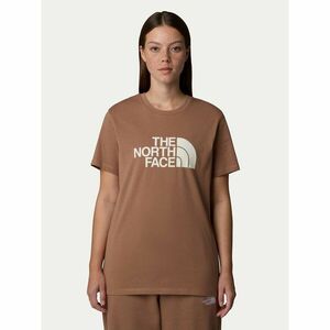 The North Face Póló Easy NF0A8A6G Barna Loose Fit kép