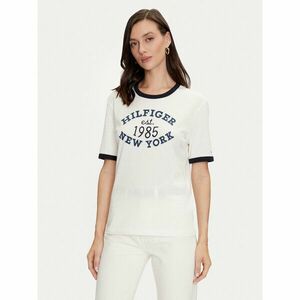 Tommy Hilfiger Póló Varsity Ringer WW0WW42585 Fehér Regular Fit kép