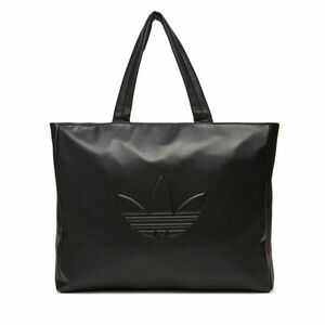 Táska adidas Polyurethane Shopper Outline Trefoil JC6000 Fekete kép