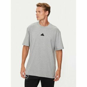 adidas Póló Brand Love IW3541 Szürke Loose Fit kép